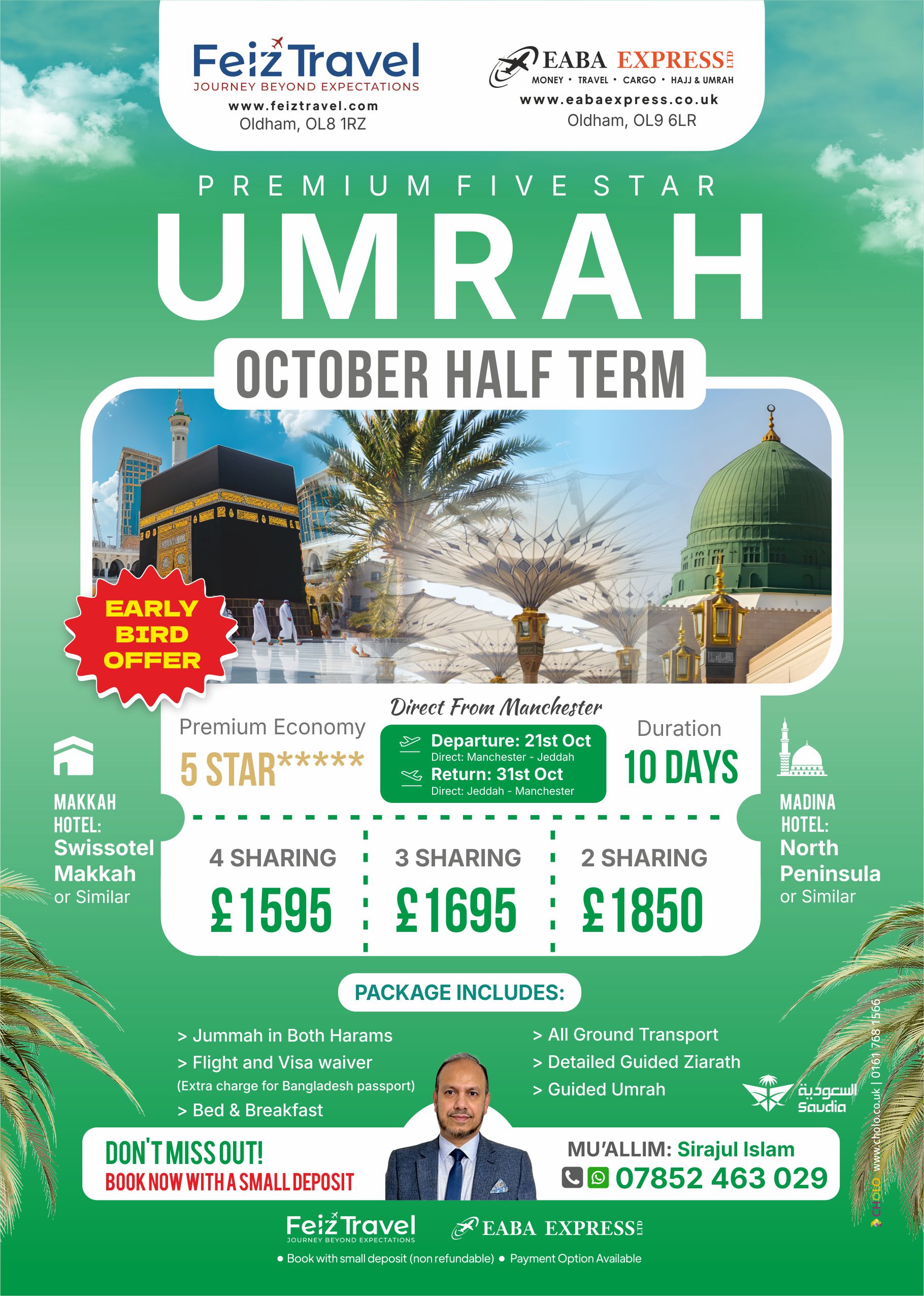 5 star Umrah October 2026